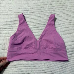 Lululemon PinkLavender Wireless Bralette